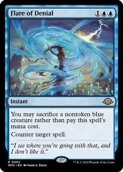 Flare of Denial Modern Horizons 3 Magic card