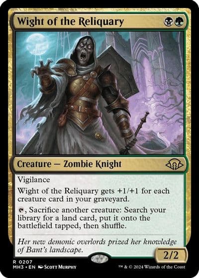 Wight of the Reliquary Modern Horizons 3 Magic card