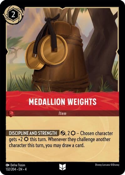 Medallion Weights Ursula's Return Lorcana card