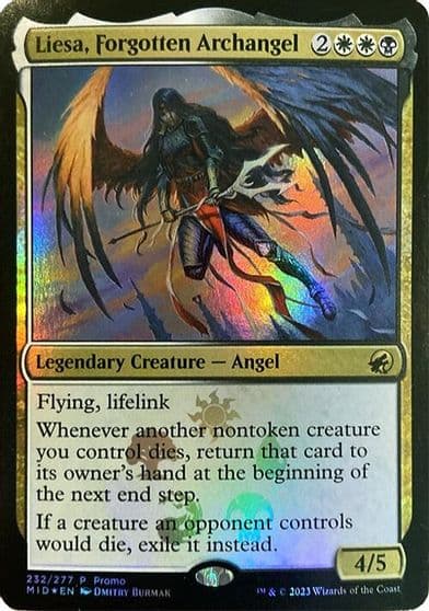 Liesa Forgotten Archangel Media Promos Magic card