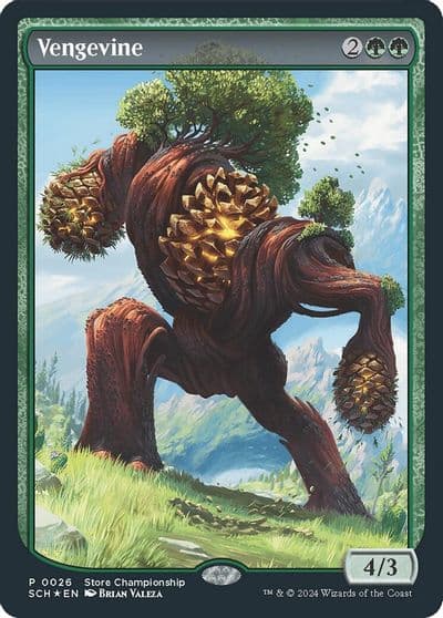 Vengevine Game Day & Store Championship Promos Magic card