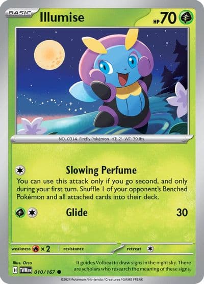 Illumise SV06: Twilight Masquerade Pokemon card