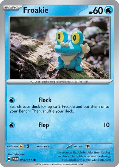 Froakie SV06: Twilight Masquerade Pokemon card