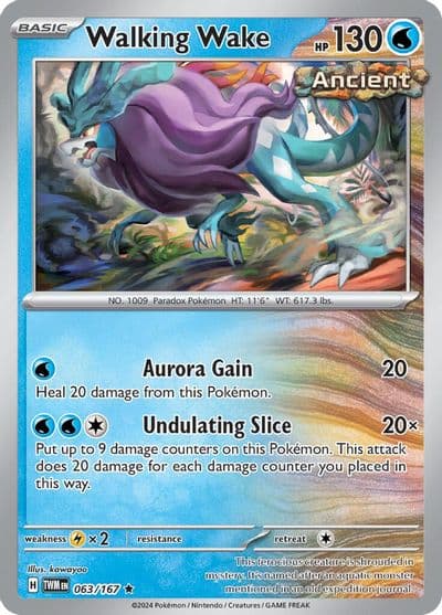 Walking Wake SV06: Twilight Masquerade Pokemon card