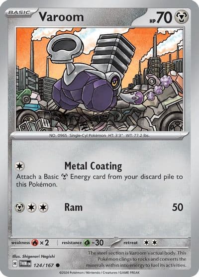Varoom SV06: Twilight Masquerade Pokemon card