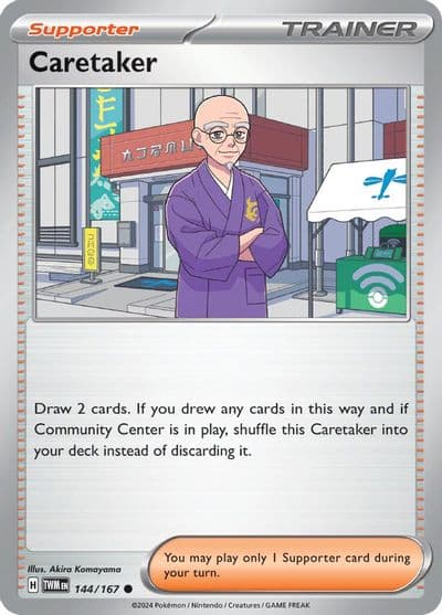 Caretaker SV06: Twilight Masquerade Pokemon card