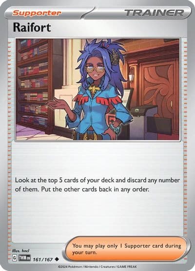 Raifort SV06: Twilight Masquerade Pokemon card