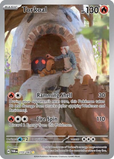 Torkoal SV06: Twilight Masquerade Pokemon card