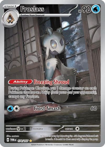 Froslass SV06: Twilight Masquerade Pokemon card