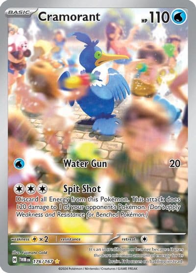Cramorant SV06: Twilight Masquerade Pokemon card