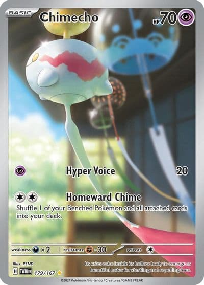 Chimecho SV06: Twilight Masquerade Pokemon card