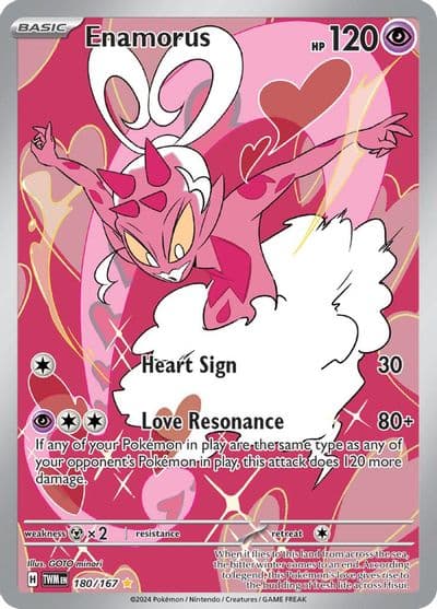 Enamorus SV06: Twilight Masquerade Pokemon card
