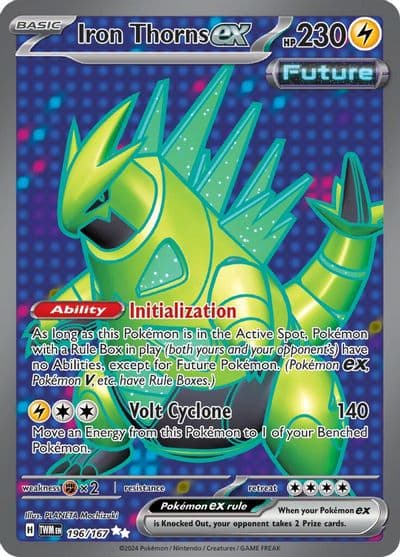 Iron Thorns ex SV06: Twilight Masquerade Pokemon card