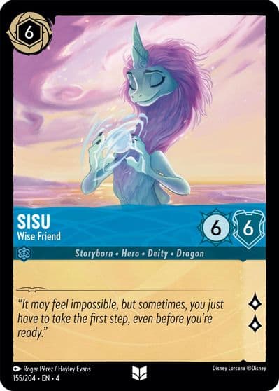 Sisu Wise Friend Ursula's Return Lorcana card