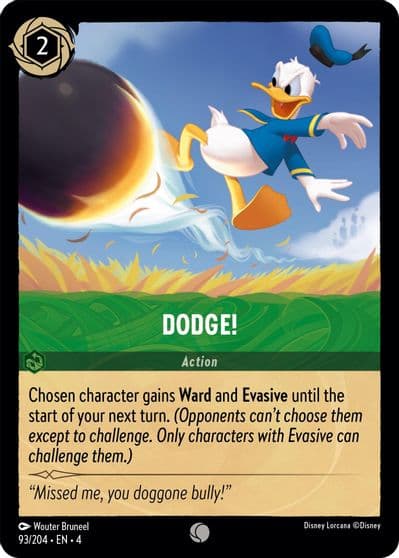 Dodge Ursula's Return Lorcana card