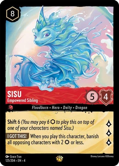 Sisu Empowered Sibling Ursula's Return Lorcana card