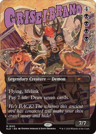 Griselbrand 1620 Secret Lair Drop Series Magic card