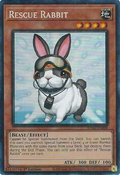 Rescue Rabbit PCR 25th Anniversary Rarity Collection II Yu-Gi-Oh! card