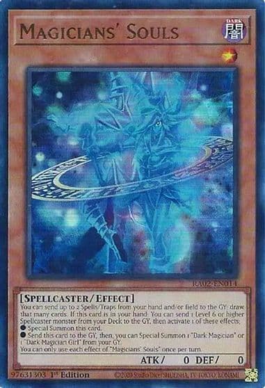 Magicians Souls UR 25th Anniversary Rarity Collection II Yu-Gi-Oh! card