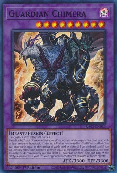 Guardian Chimera 25th Anniversary Rarity Collection II Yu-Gi-Oh! card
