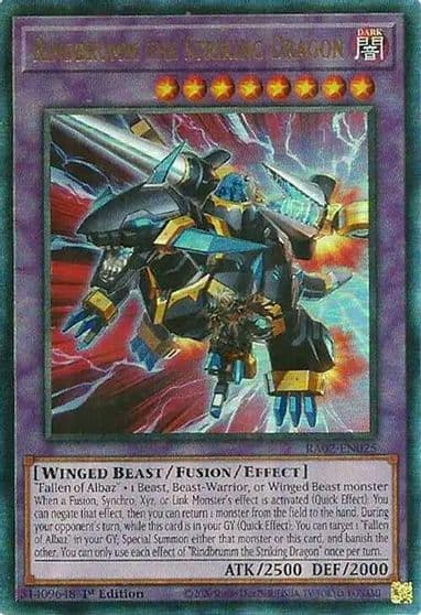 Rindbrumm the Striking Dragon PUR 25th Anniversary Rarity Collection II Yu-Gi-Oh! card