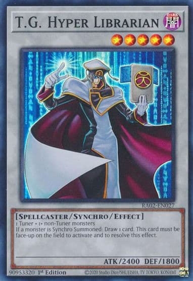 TG Hyper Librarian 25th Anniversary Rarity Collection II Yu-Gi-Oh! card