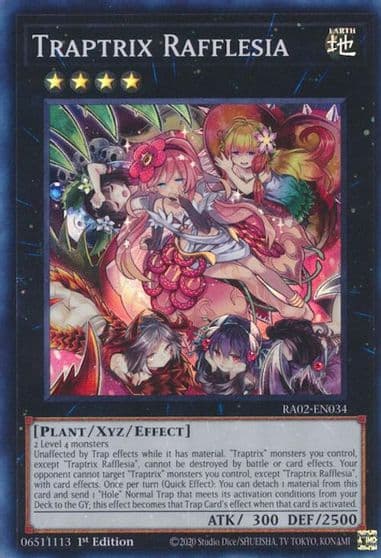 Traptrix Rafflesia 25th Anniversary Rarity Collection II Yu-Gi-Oh! card