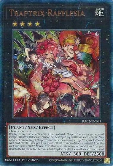 Traptrix Rafflesia PUR 25th Anniversary Rarity Collection II Yu-Gi-Oh! card