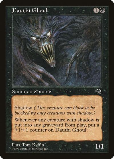 Dauthi Ghoul Tempest Magic card