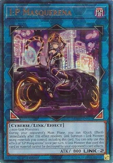 IP Masquerena Alternate Art PUR 25th Anniversary Rarity Collection II Yu-Gi-Oh! card
