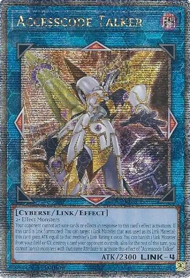 Accesscode Talker Quarter Century Secret Rare 25th Anniversary Rarity Collection II Yu-Gi-Oh! card