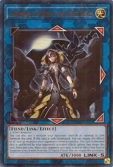 Underworld Goddess of the Closed World UR 25th Anniversary Rarity Collection II Yu-Gi-Oh! card