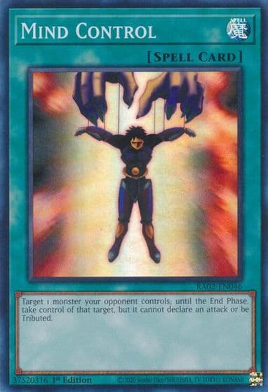 Mind Control 25th Anniversary Rarity Collection II Yu-Gi-Oh! card