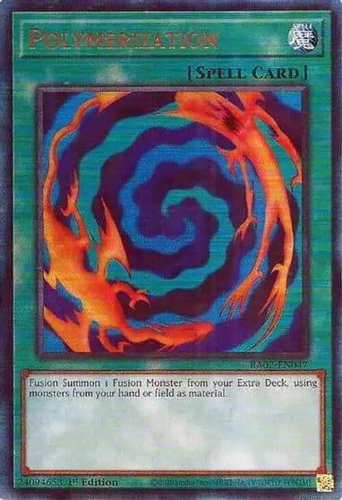 Polymerization PUR 25th Anniversary Rarity Collection II Yu-Gi-Oh! card