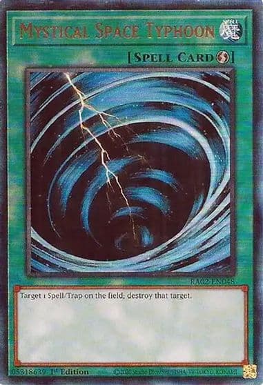 Mystical Space Typhoon PUR 25th Anniversary Rarity Collection II Yu-Gi-Oh! card