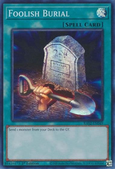 Foolish Burial 25th Anniversary Rarity Collection II Yu-Gi-Oh! card
