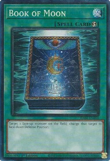 Book of Moon PCR 25th Anniversary Rarity Collection II Yu-Gi-Oh! card