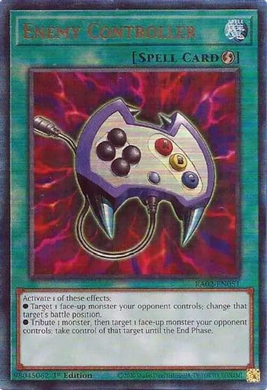 Enemy Controller PUR 25th Anniversary Rarity Collection II Yu-Gi-Oh! card