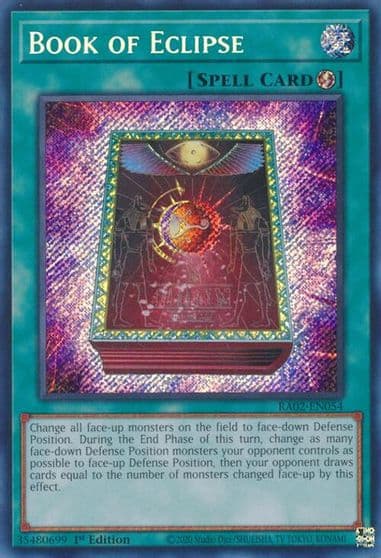 Book of Eclipse Secret Rare 25th Anniversary Rarity Collection II Yu-Gi-Oh! card