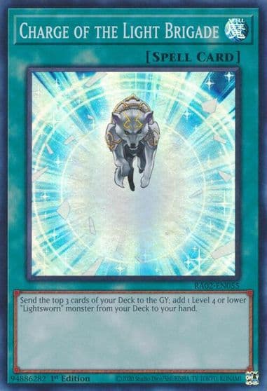 Charge of the Light Brigade 25th Anniversary Rarity Collection II Yu-Gi-Oh! card