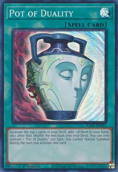 Pot of Duality 25th Anniversary Rarity Collection II Yu-Gi-Oh! card