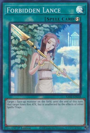 Forbidden Lance 25th Anniversary Rarity Collection II Yu-Gi-Oh! card