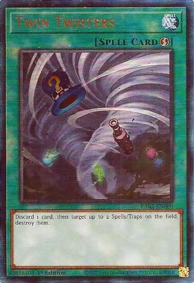 Twin Twisters PUR 25th Anniversary Rarity Collection II Yu-Gi-Oh! card