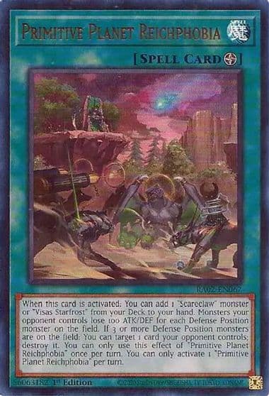 Primitive Planet Reichphobia UR 25th Anniversary Rarity Collection II Yu-Gi-Oh! card