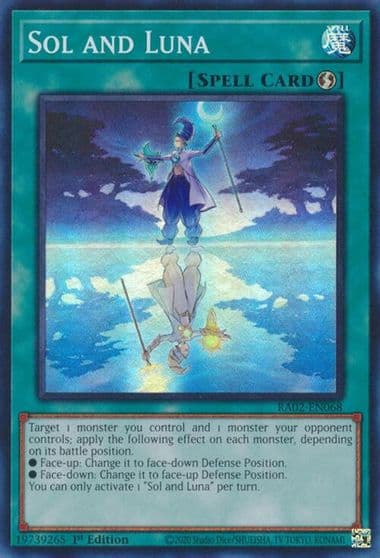 Sol and Luna 25th Anniversary Rarity Collection II Yu-Gi-Oh! card