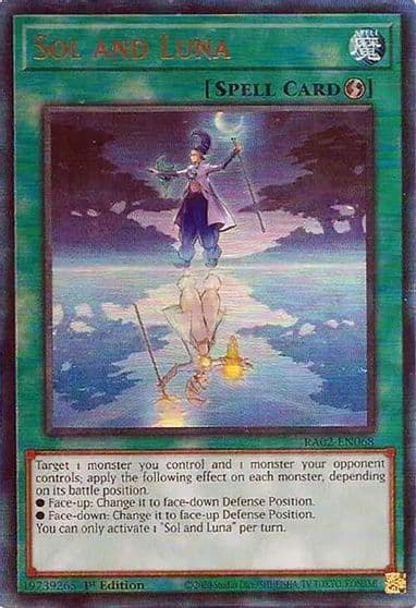 Sol and Luna PUR 25th Anniversary Rarity Collection II Yu-Gi-Oh! card
