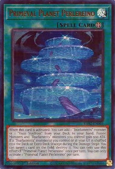 Primeval Planet Perlereino UR 25th Anniversary Rarity Collection II Yu-Gi-Oh! card