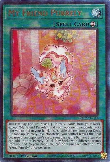My Friend Purrely PUR 25th Anniversary Rarity Collection II Yu-Gi-Oh! card
