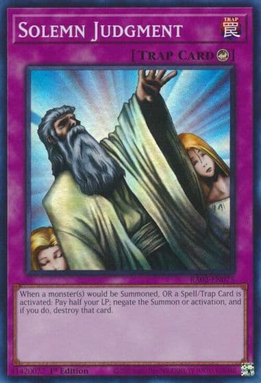Solemn Judgment 25th Anniversary Rarity Collection II Yu-Gi-Oh! card