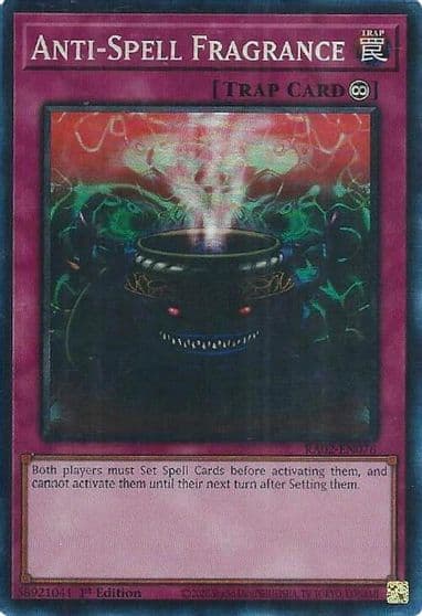 Anti Spell Fragrance PCR 25th Anniversary Rarity Collection II Yu-Gi-Oh! card